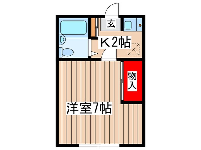 間取り図 ルック西生田Ｃ