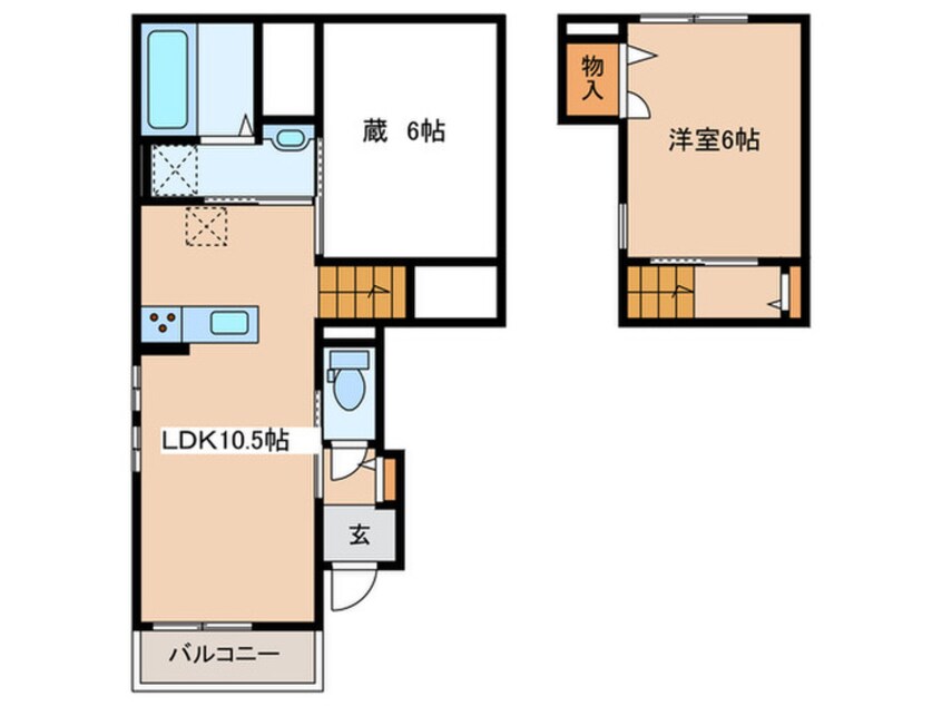 間取図 シエル　ブリランテ