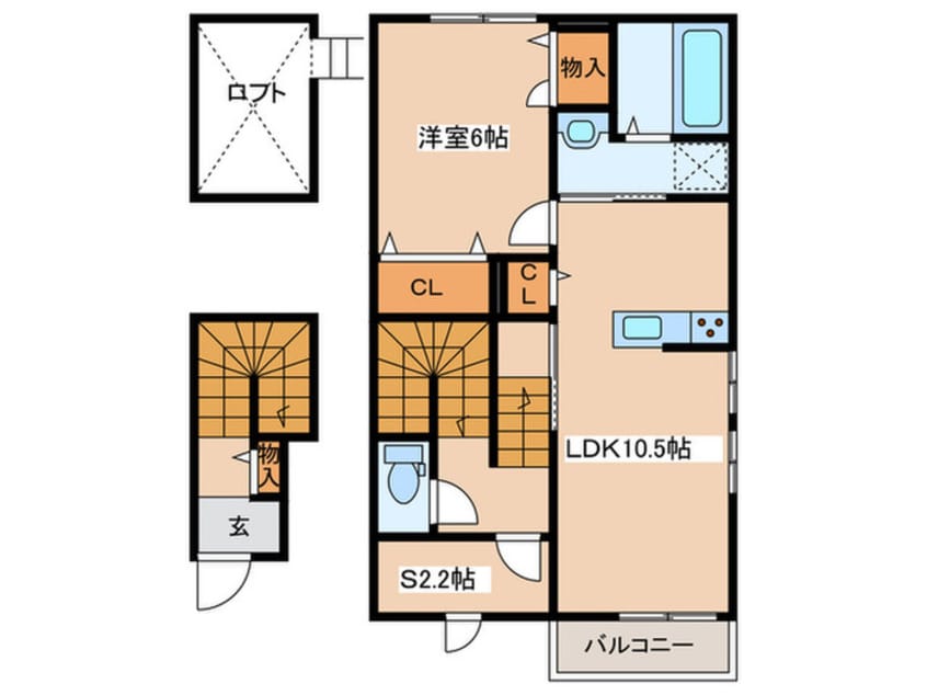 間取図 シエル　ブリランテ