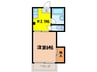 メゾン５ 1Kの間取り