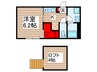 スエルテ幕張本郷 1Kの間取り
