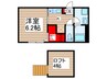スエルテ幕張本郷 1Kの間取り