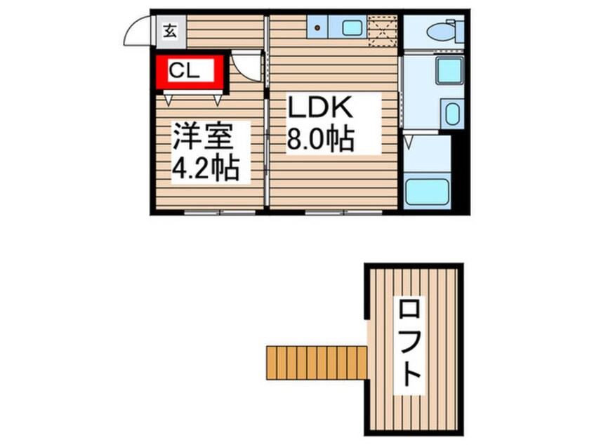 間取図 スエルテ幕張本郷