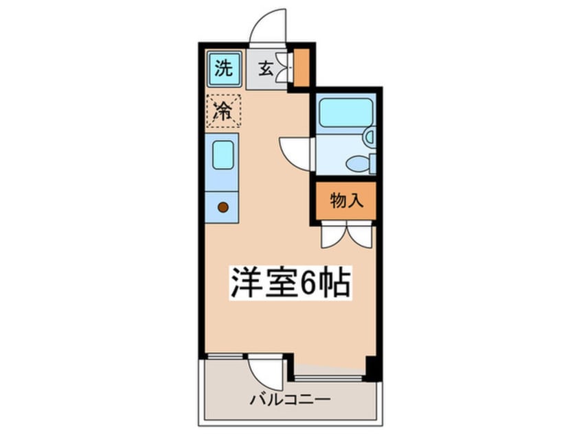 間取図 グランドゥ－ル登戸