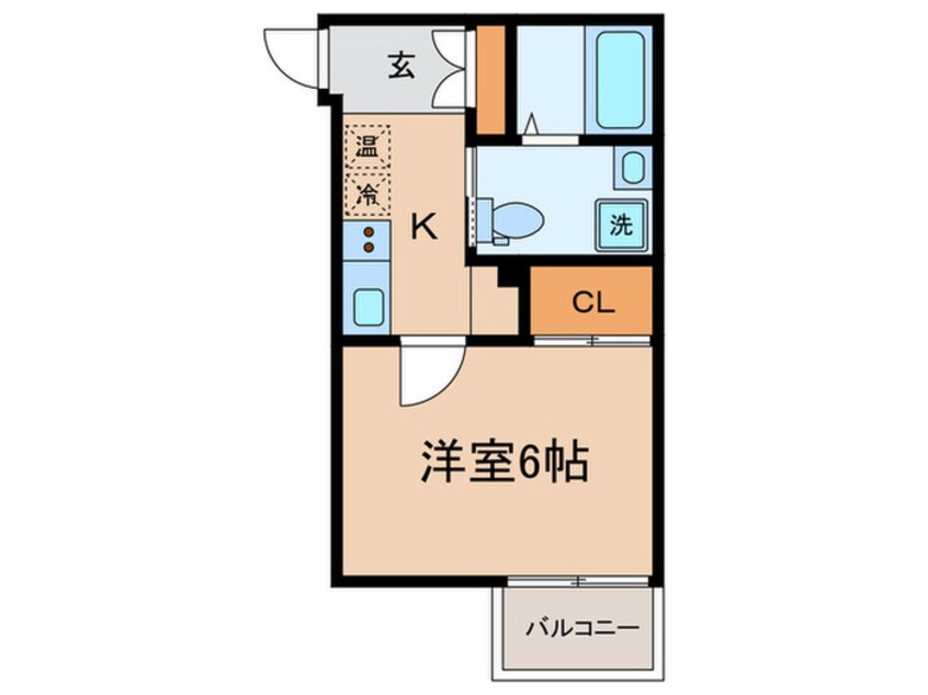 間取図 J上野毛