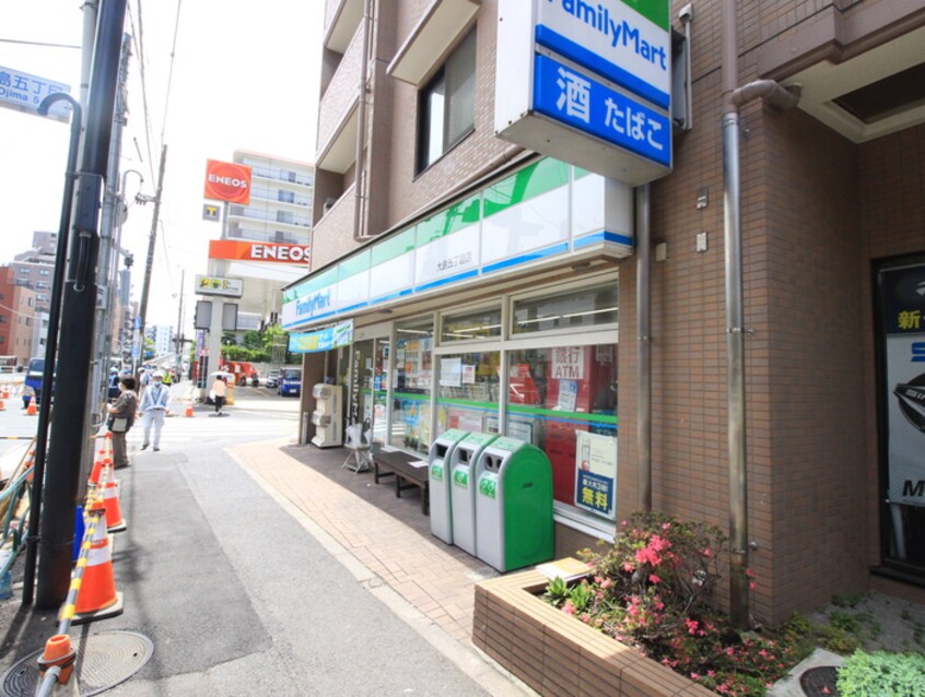 ファミリーマート大島五丁目店(コンビニ)まで408m ルーブル大島参番館(205)