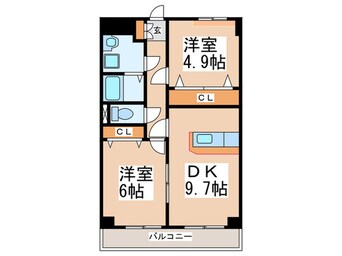 間取図 リーズヒルヨコハマ