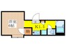 メゾン・ド・プルミエ－ル 1Kの間取り