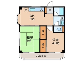 間取図 パ－ルメゾン