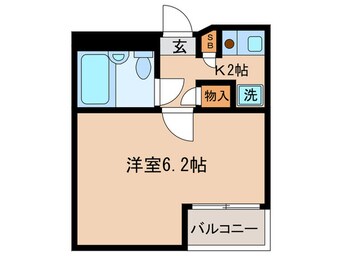 間取図 河田町モンプチ