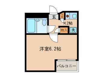 間取図 河田町モンプチ