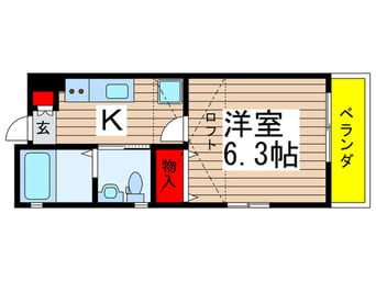 間取図 ロワール大和田