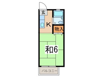 間取図 シェレ－ネ