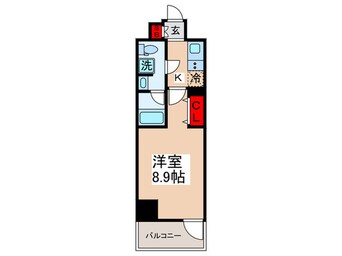 間取図 アンベリール亀戸パーク(601)