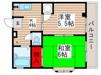 間取図 メゾン梅澤きよしヶ丘