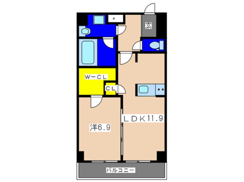 間取図 サンハイム戸塚