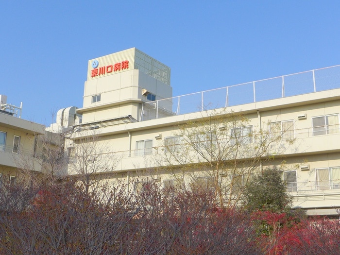 東川口病院(病院)まで710m リバ－サイド東川口No.1・No.2