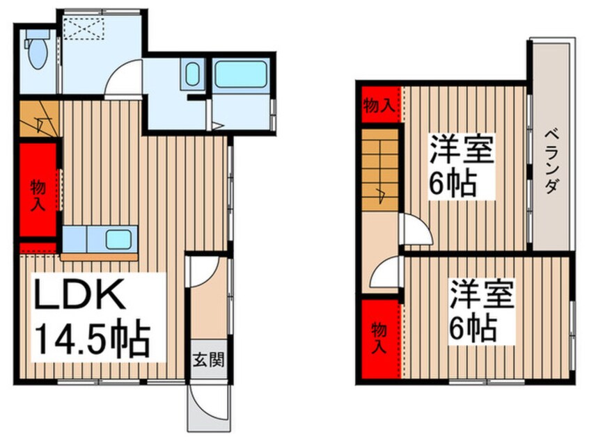 間取図 幸手プロヴァンス