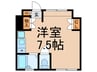 河原ビル 1Rの間取り