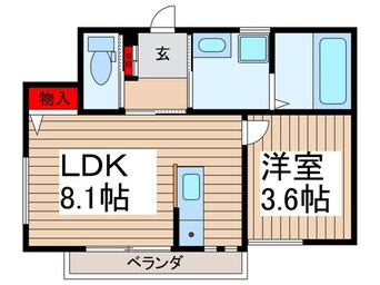 間取図 R-SIXTEEN