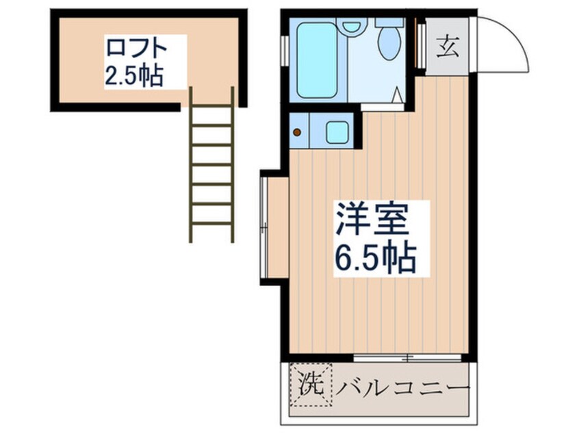 間取図 メゾンベルデ 一ッ橋