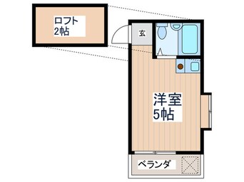 間取図 メゾンベルデ 一ッ橋