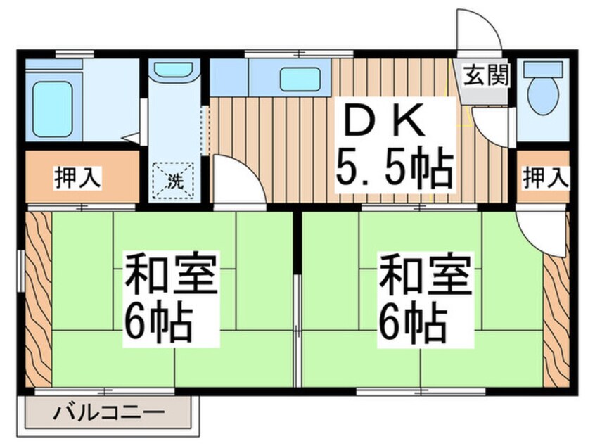 間取図 サンハウス