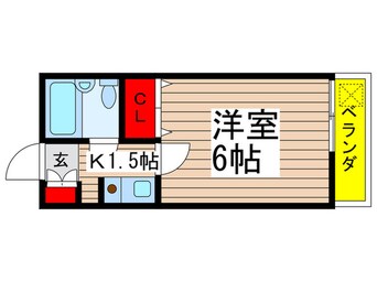 間取図 ドミ－ル市川