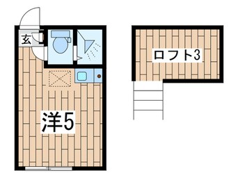 間取図 ユナイト衣笠マドレーヌの瞳