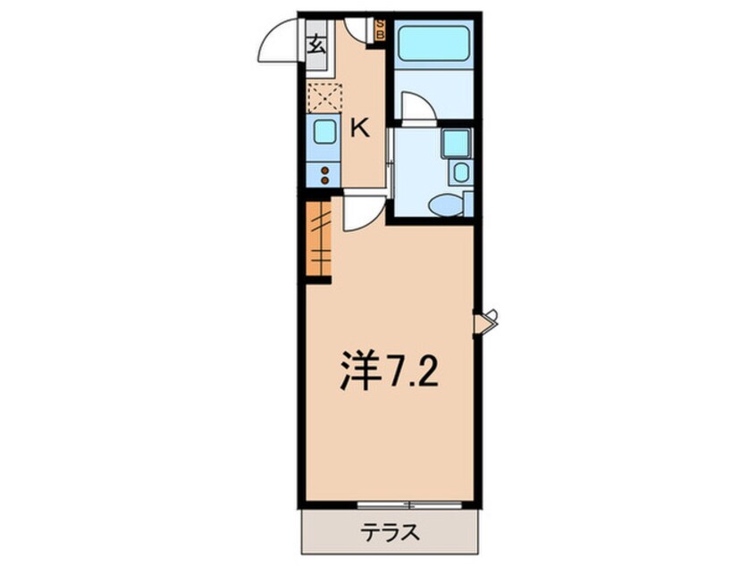 間取図 Vienta　溝の口