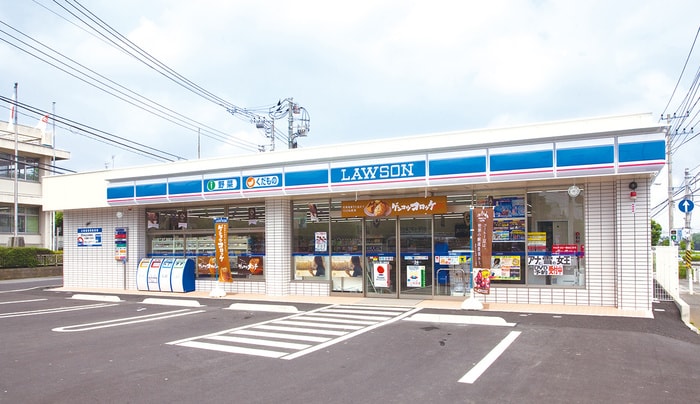 ローソン緑三保町店(コンビニ)まで208m ステップス