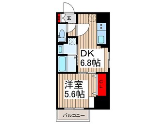 間取図 E.ステージ新御徒町