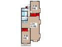 ユ―ラナス浦和Ｂ棟の間取図