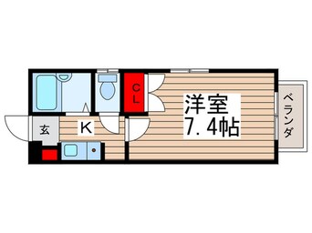 間取図 コーポ松風