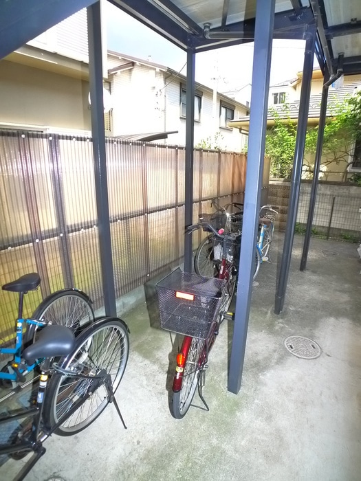 駐輪場 コーポ松風