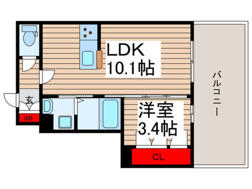 間取図 ＲＯＥＬＬ