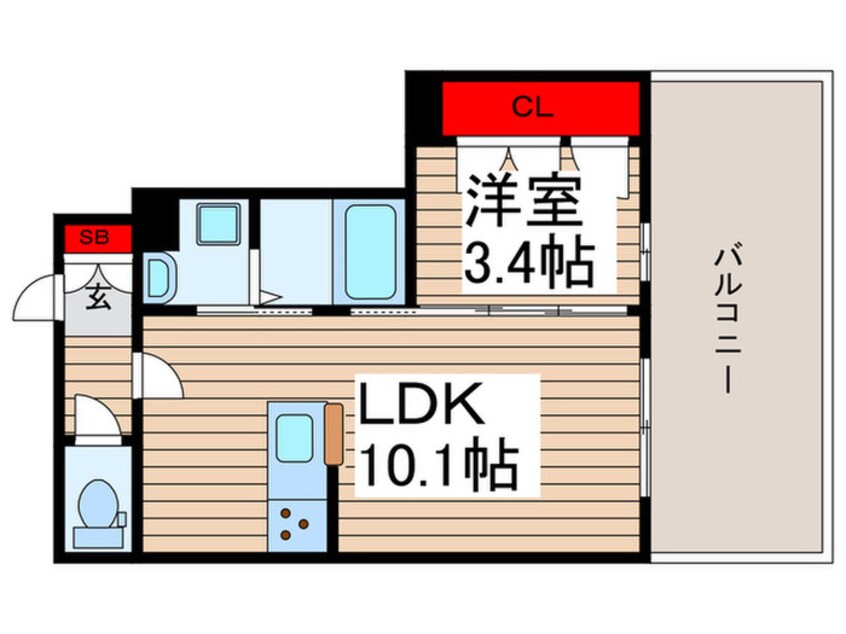 間取図 ＲＯＥＬＬ