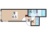 GRANT北日暮里 1Kの間取り