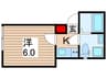 GRANT北日暮里 1Kの間取り