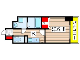 間取図 Ｌａ　Ｄｏｕｃｅｕｒ　千葉中央