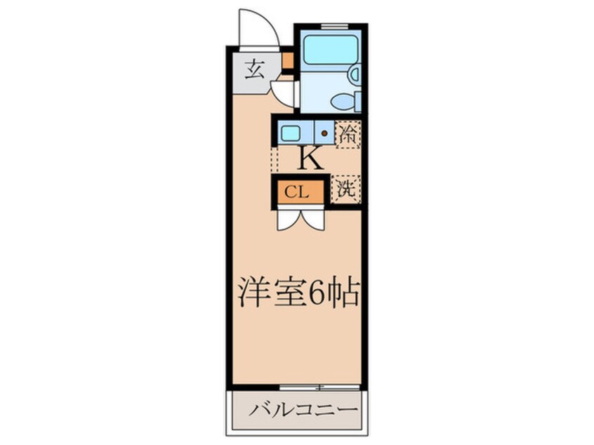 間取図 DeLCCS鷺ノ宮