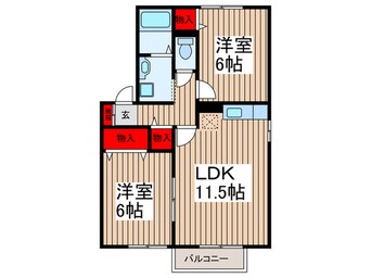 間取図 グランパール