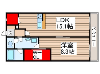 間取図 オアシスG棟
