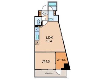 間取図 アリビオ学芸大学