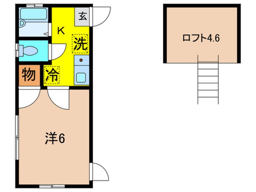 間取図 コンフォ－ト十条