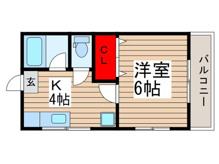 間取り図 オレンジヒル