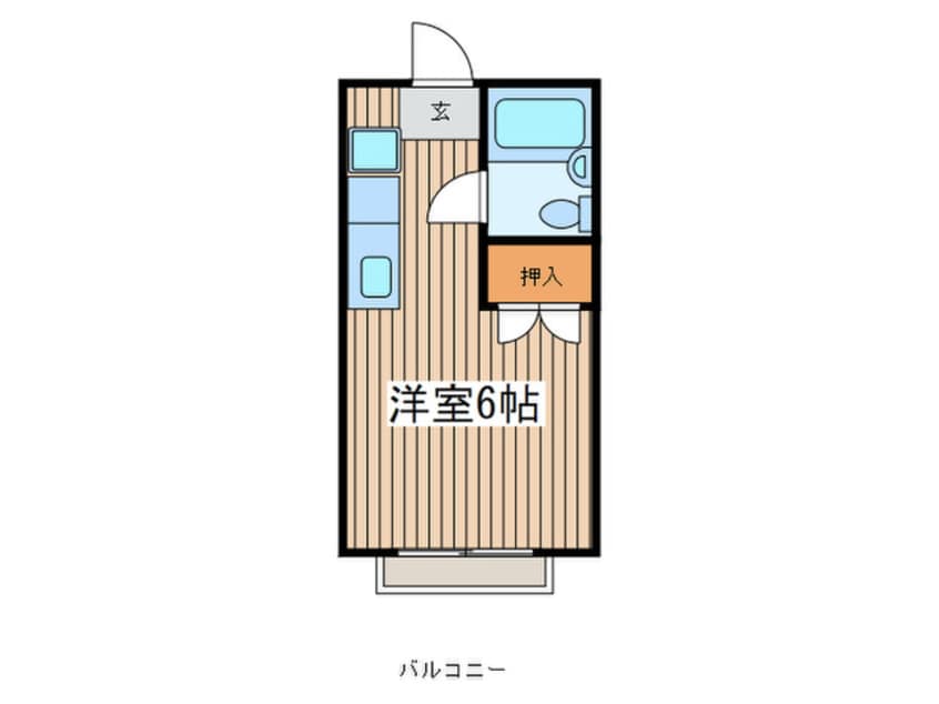 間取図 ﾊｲﾑ東つつじ