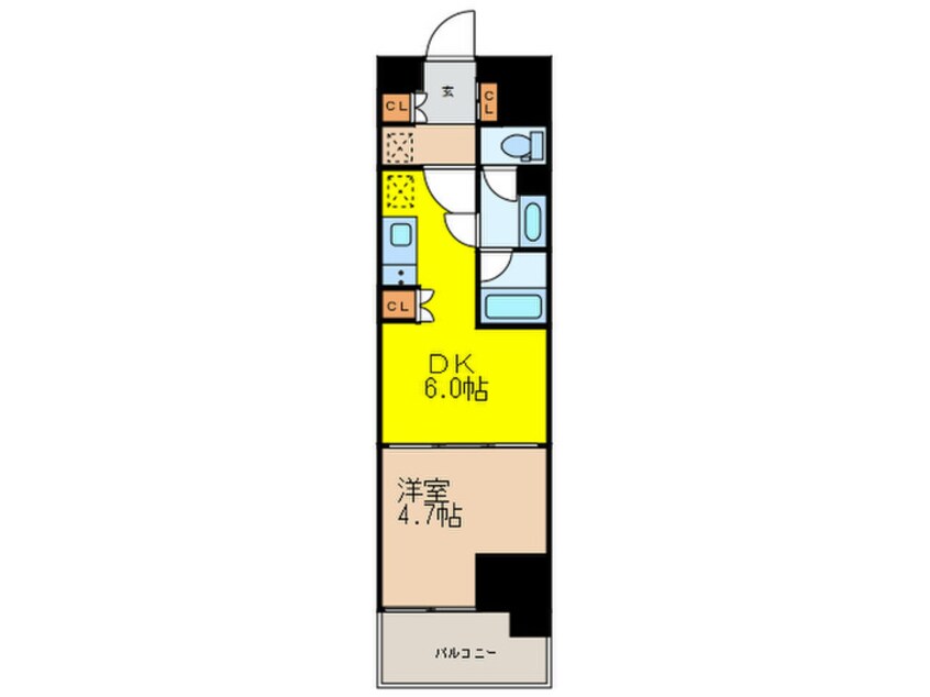 間取図 ライオンズフォーシア清澄白河