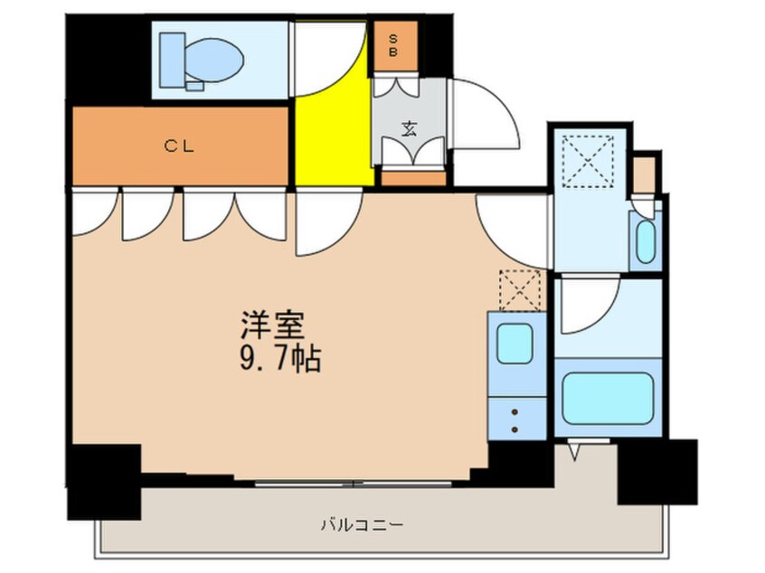 間取図 ライオンズフォーシア清澄白河