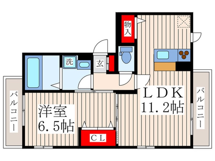 間取り図 アプロ東小松川